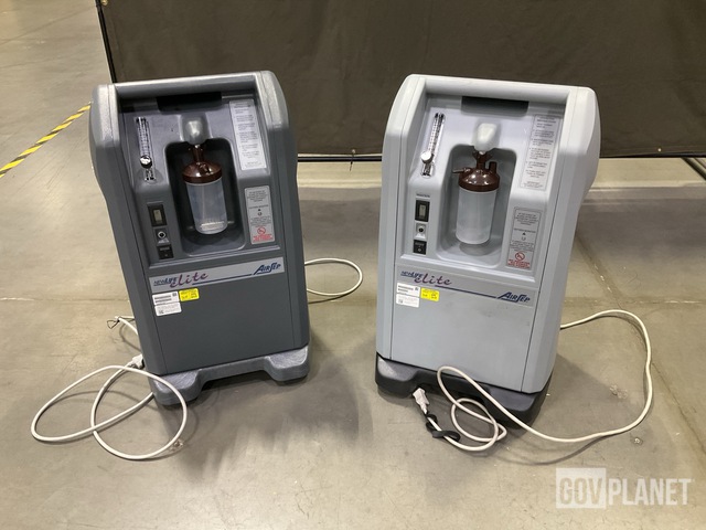 (2) AirSep NewLife Portable Oxygen Concentrators