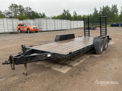 2001 HMD 18 ft T/A Remolque Portamaquinaria