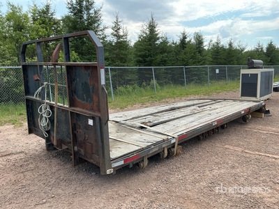 8 Ft x 20 Ft Flat Deck Divers  - Fits Truck