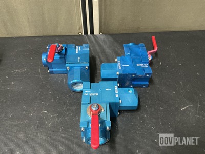 (3) Airline Hydraulics 64-102-000 Ball Valves