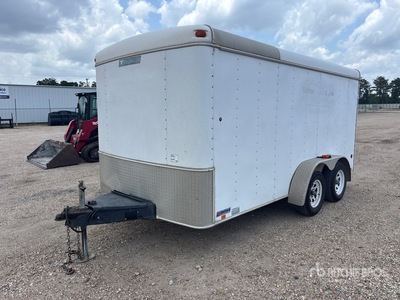 2003 United Expressline, Inc U714TA35 14 ft T/A Enclosed Trailer