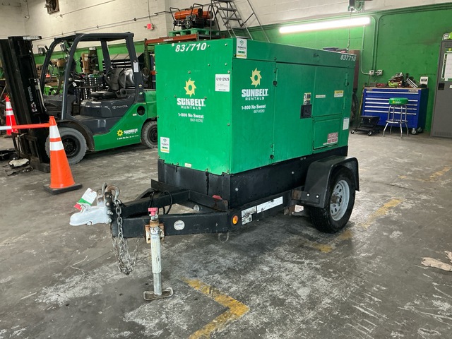 2015 Multiquip DCA-25SSIU4F 20 kW Mobile Generator Set (Inoperable)