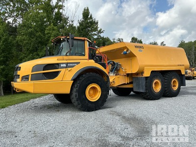2015 Volvo A40G 6x6 Articulated Water Truck