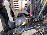 Engine with A/C Compressor