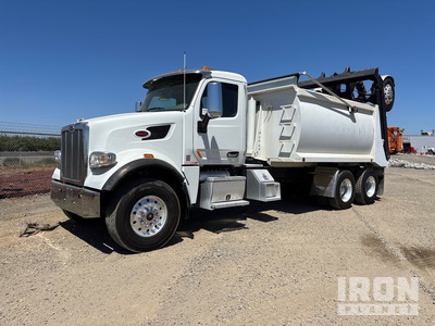 2018 Peterbilt 567 8x4 Tri/A Dump Truck