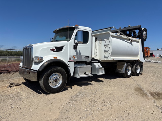2018 Peterbilt 567 8x4 Tri/A Dump Truck