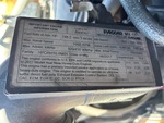 Engine with Emission Label