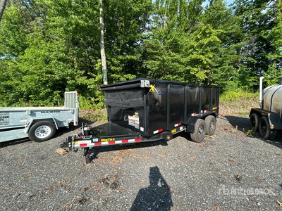 2026 Big Tex 14 ft T/A Dump Utility Trailer