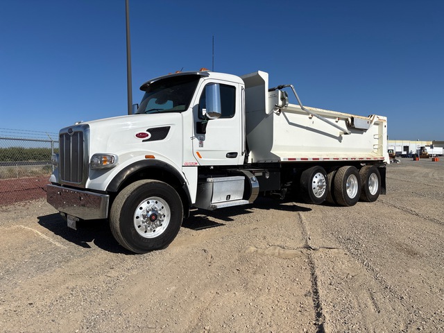 2019 Peterbilt 567 8x4 Tri/A Dump Truck