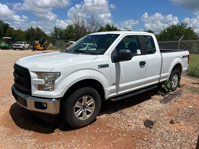 2017 Ford F-150 XL 4x4 Extended Cab Pickup (Inoperable)