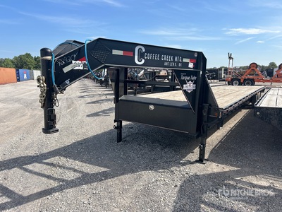 2024 Coffee Creek GR40 40 ft T/A Gooseneck Remolque Portamaquinaria