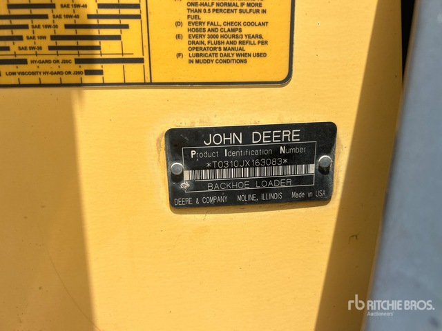 2008 John Deere 310J 4x2 Backhoe Loader