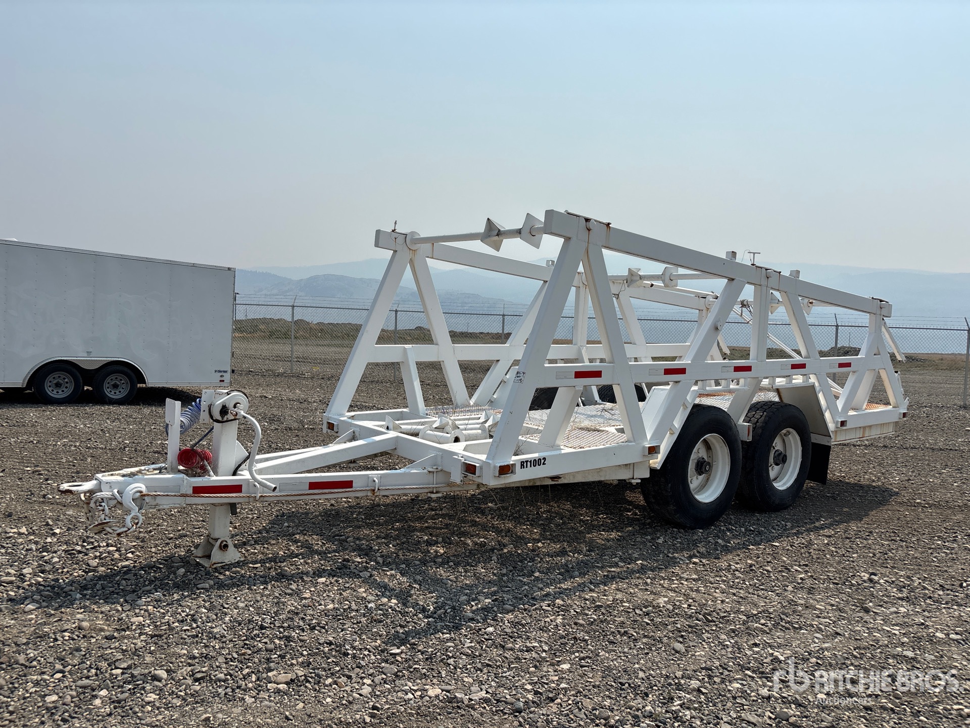 1998 Homebuilt T/A (3) Reel Trailer