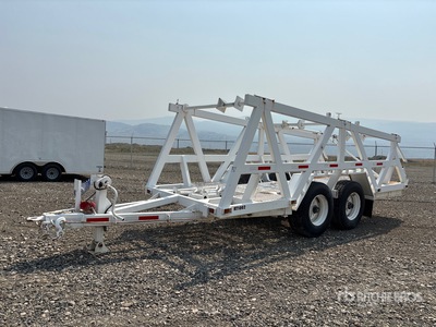 1998 Homebuilt T/A (3) Reel Trailer