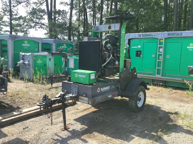 2018 Atlas Copco PAS100HF Trailer-Mounted Water Pump