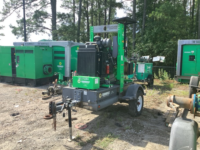 2018 Atlas Copco PAS 150 HF Trailer-Mounted Water Pump