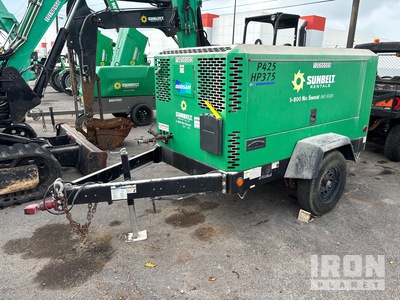 2018 Doosan HP375WCU Mobile Air Compressor