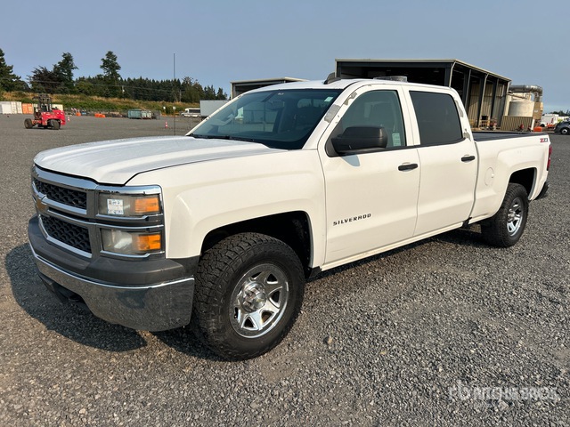 2015 Chevrolet Silverado 1500 4x4 Crew Cab Pickup