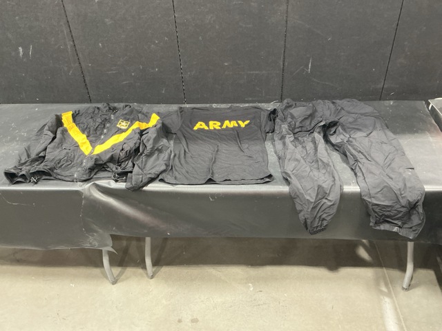 (7) Physical Fitness Jackets, (63) Athlete's T-Shirts & Assorted Items