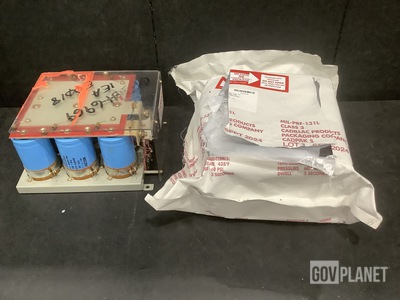 (2) Power Paragon 900-11709-1 Capacitor Assemblies