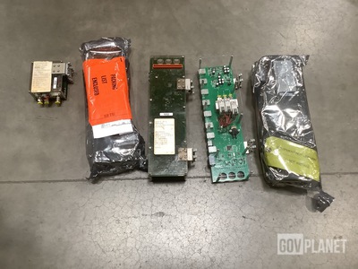 (4) Assorted Circuit Boards & (1) Channel Board
