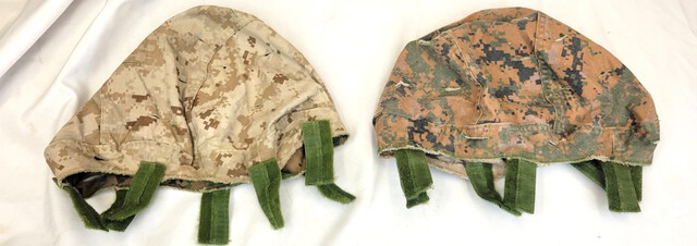 (36) USMC Reversible Woodland/Desert MARPAT Helmet Covers