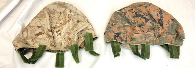 (36) USMC Reversible Woodland/Desert MARPAT Helmet Covers