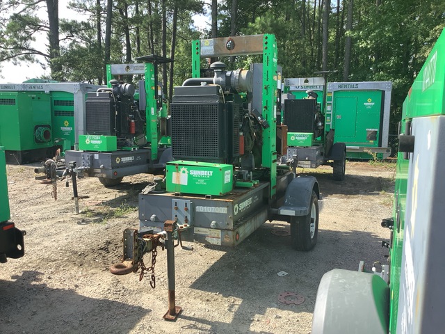 2018 Atlas Copco PAS 150 HF T4F Trailer-Mounted Water Pump