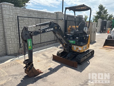 2018 JOHN DEERE 17G Mini Excavator