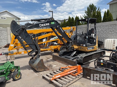 2016 JOHN DEERE 50G Mini Excavator