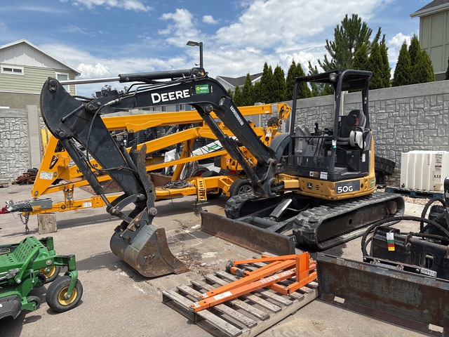 2016 John Deere 50G Mini Excavator