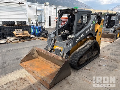 2017 John Deere 317G Oruga cargadora compacta