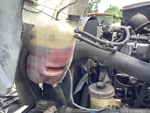 Engine with Cooling System Leaks