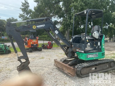 2018 JOHN DEERE 26G Mini Excavator