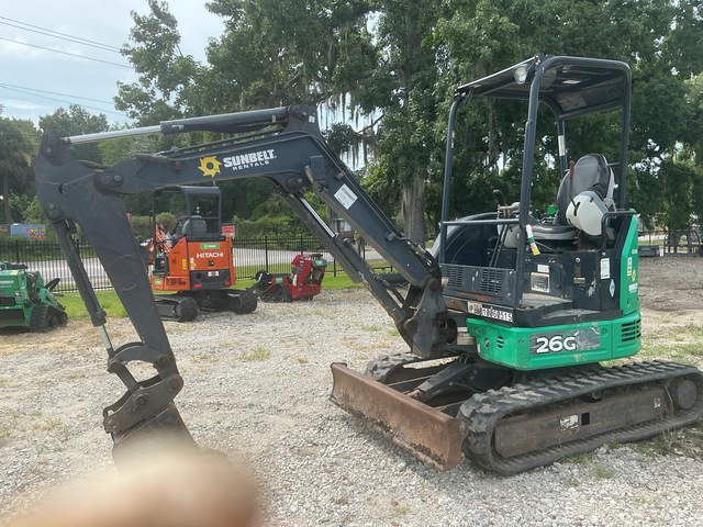 2018 John Deere 26G Mini Excavator