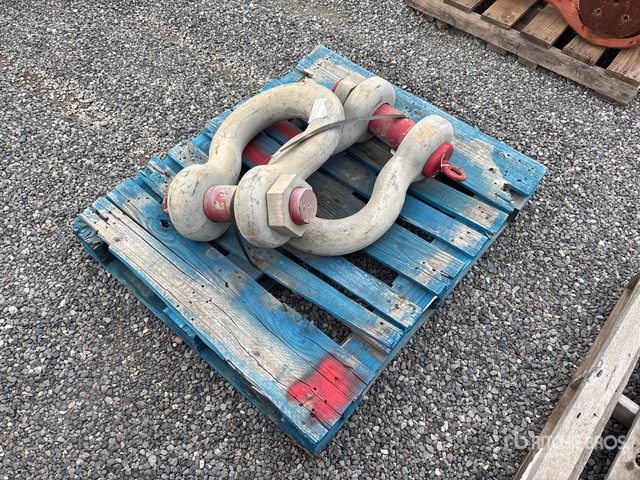Quantity of (2) Crosby Shackle