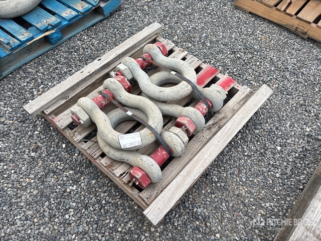 Quantity of (4) Crosby 55 Ton Shackle
