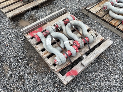 Quantity of (4) Crosby 85 Ton Shackle