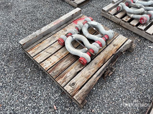 Quantity of (4) Crosby 55 Ton Shackle