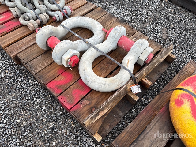 Quantity of (2) Crosby Shackle