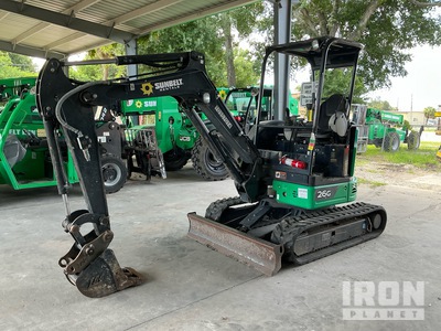 2021 JOHN DEERE 26G Mini Excavator
