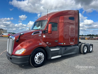 2020 Kenworth T680 6x4 Cabeza Tractora Cabina Dormitorio (Inoperable)