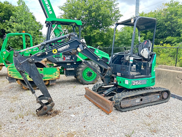 2020 John Deere 26G Mini Excavator