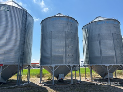 1988 Chief Westland +/- 3300 bu 6 Ring Hopper Grain Bin