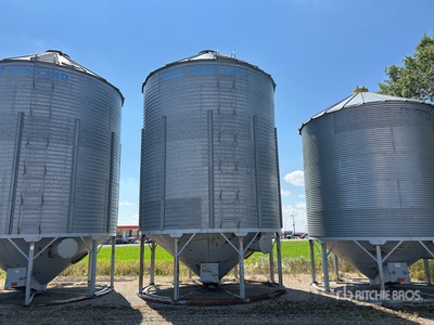 1988 Chief Westland +/- 3300 bu 6 Ring Hopper Grain Bin