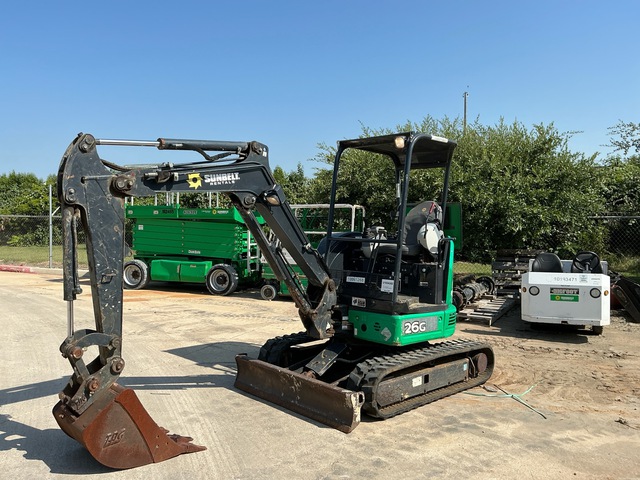 2018 John Deere 26G Mini Excavator