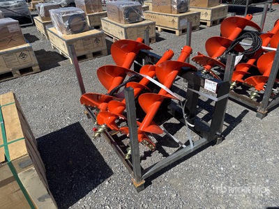 2026 STARVOX SV-AG42 45 in مثقاب للسكيد ستير - Fits skidsteer (Unused)