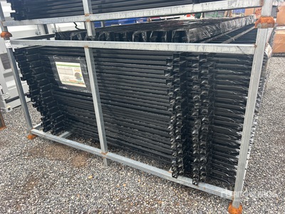 Quantity of (30) 2026 STARVOX SV0810-30 10 ft x 7 ft Powder Coated Vallas (Unused)