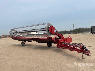 1998 Case IH 8220 25 ft Pull Type Swather Windrower