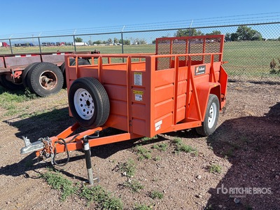 2022 Best Trailer 8 ft S/A Remorque utilitaire